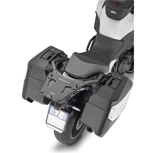 GIVI SPECIFIC MONOKEY BLACK ALUMINIUM REAR RACK - HONDA NT1100 22- (PLATE INCLUDED)