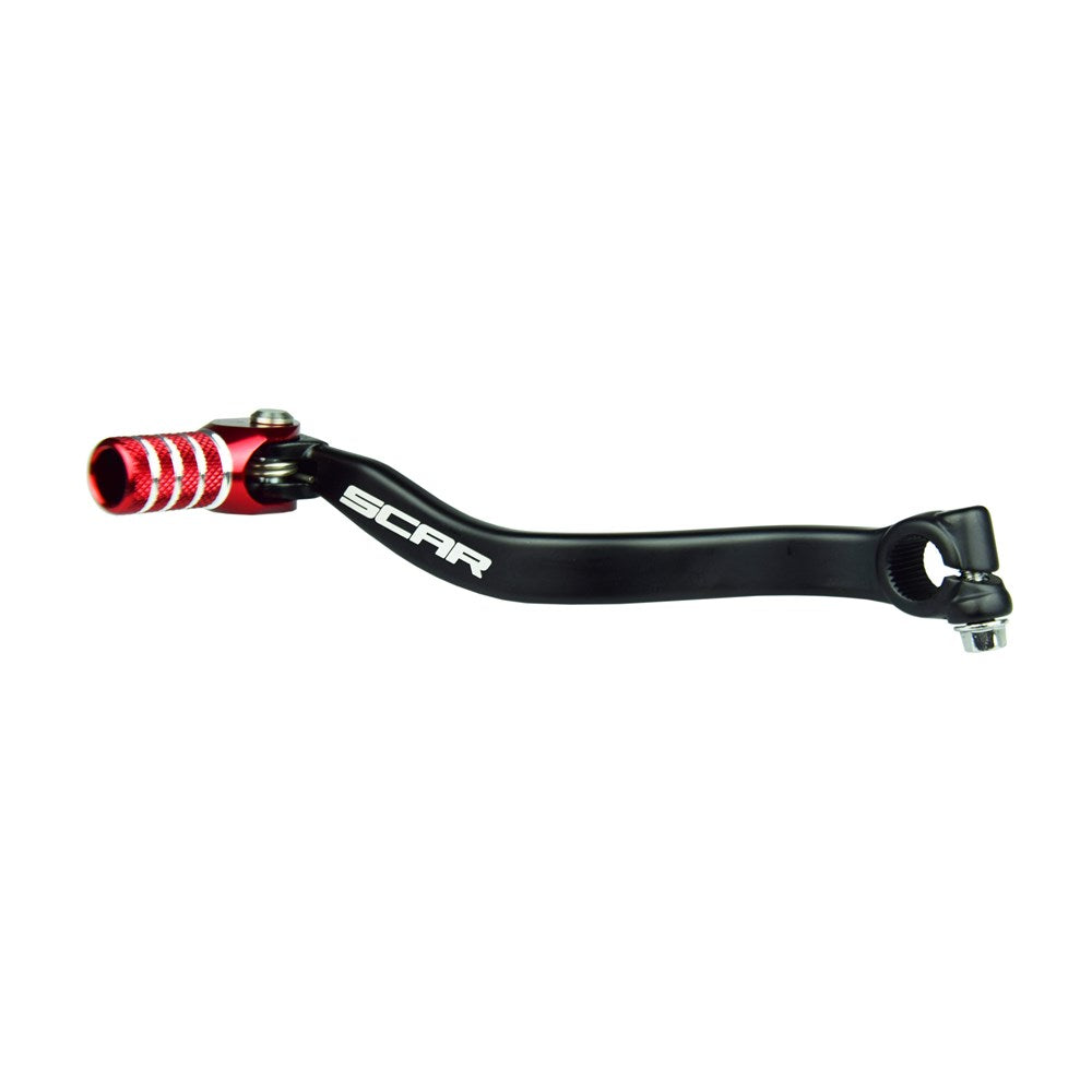 SCAR GEAR LEVER SUZUKI RM 85 89-25 RED