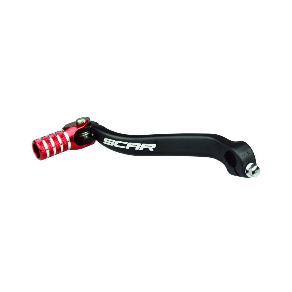 SCAR GEAR LEVER SUZUKI RMZ 450 28-25 / RMX450Z 10-19 RED