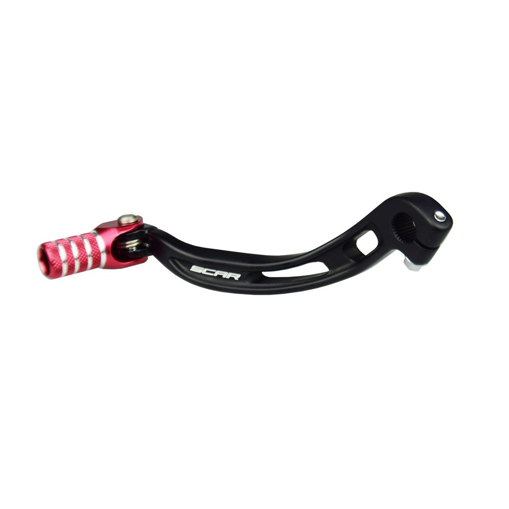 SCAR GEAR LEVER BETA RR125-250-300 13-25 / RR350-390-430-480 13-19 / X-TRAINER 15-25 RED