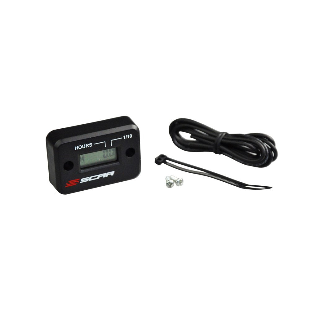 SCAR HOUR METER BLK