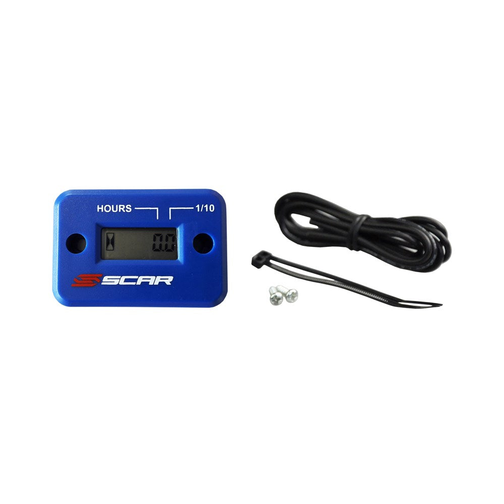 SCAR HOUR METER BLU