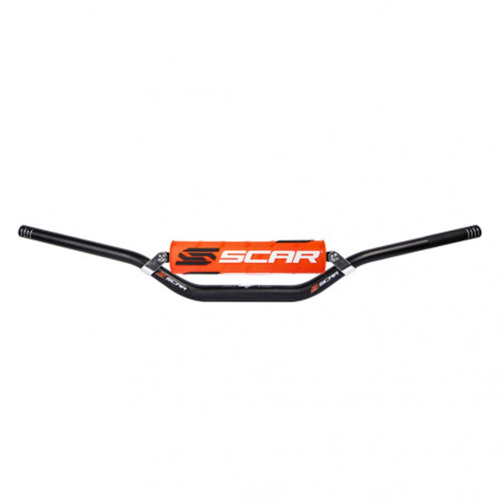 SCAR S2 7/8 H/BAR LOW BAR BLK / PAD ORG