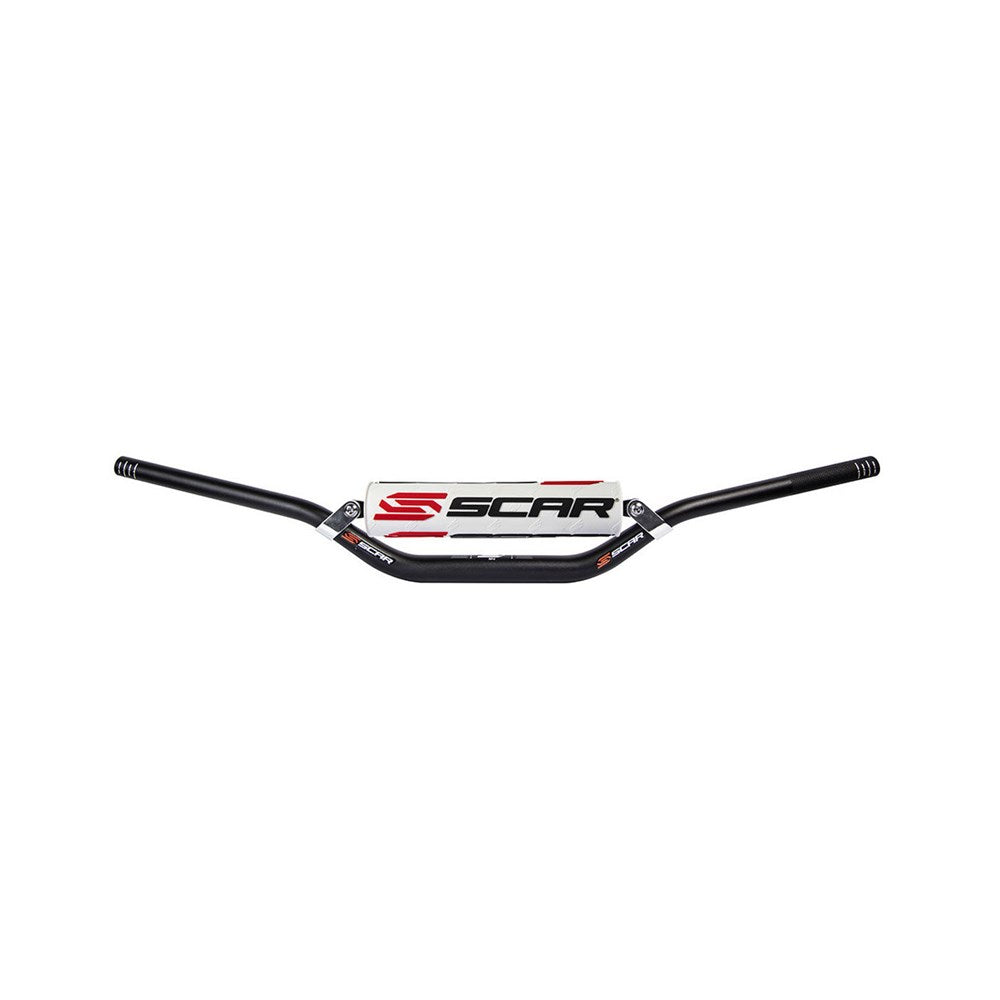 SCAR S2 7/8 H/BAR LOW BAR BLK / PAD WHT