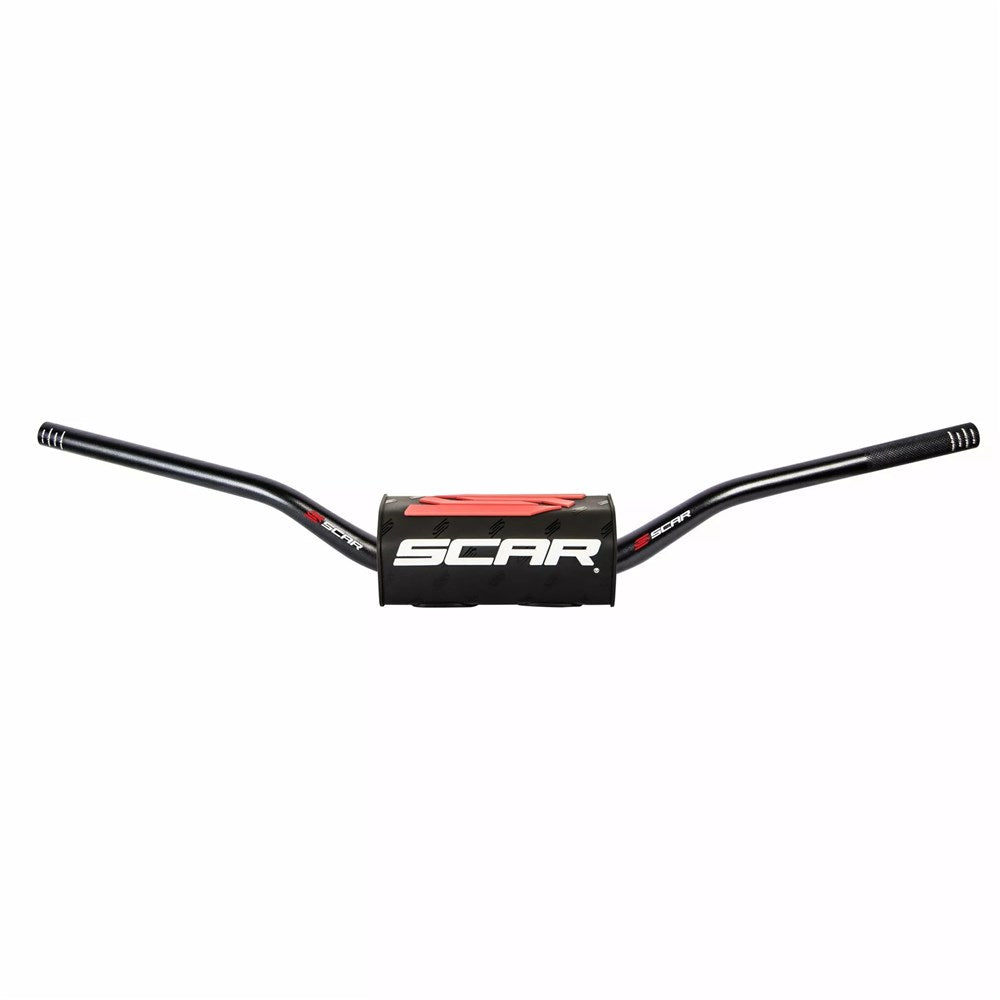 SCAR O2 H/BAR TAPERED YAMAHA YZ/YZF BAR BLK / PAD BLK