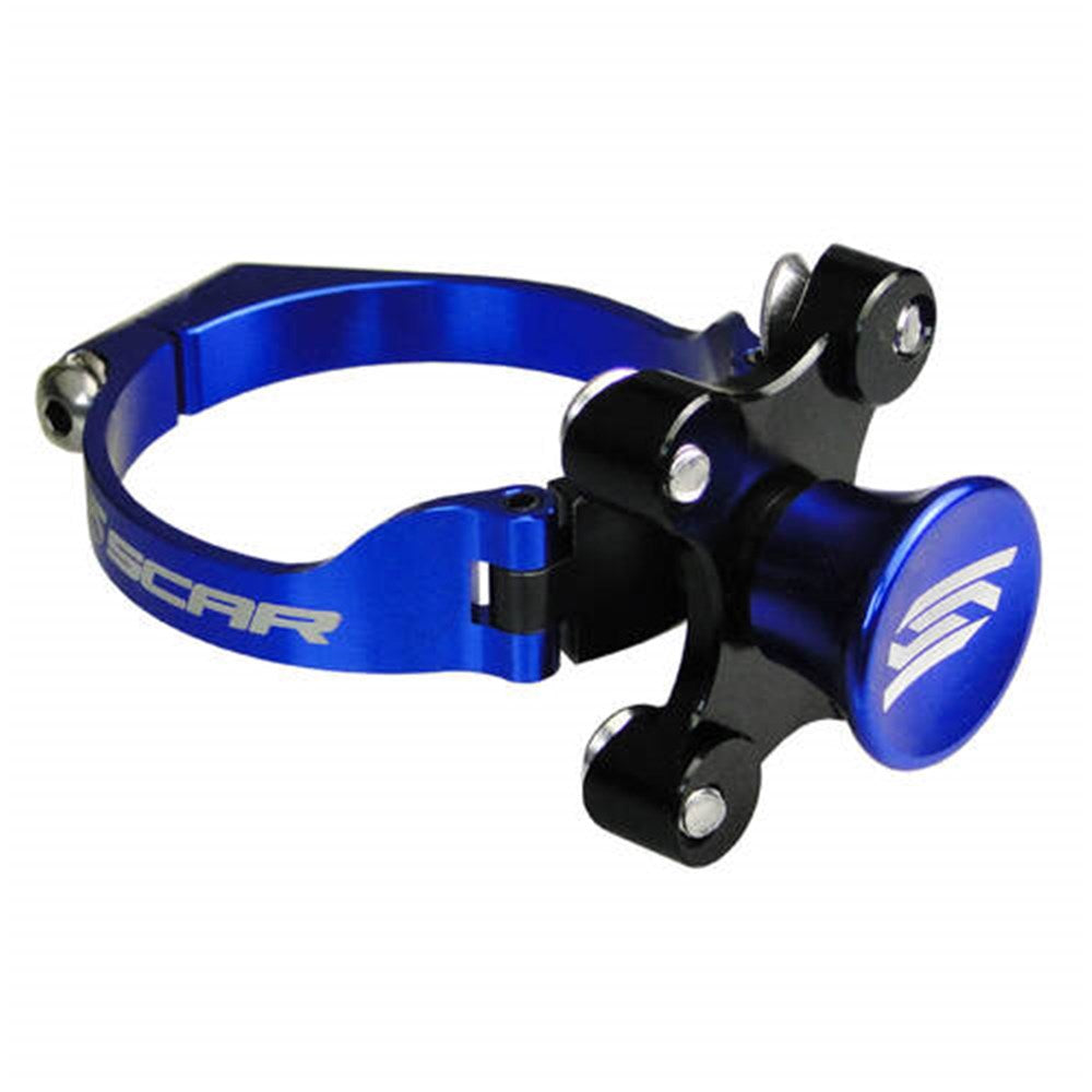 SCAR LAUNCH CONTROL 53,4MM YAM/KAW/SHERCO/TM/FAN/BET/TRI  BLU