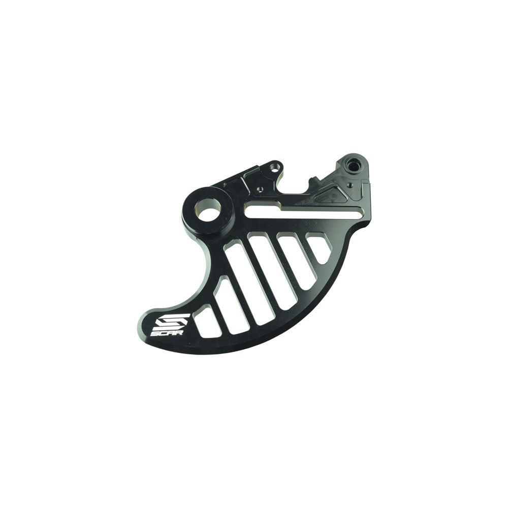 SCAR REAR DISC GUARD KTM EXC-EXCF / HUSKY FE-TE / GASGAS EC / HUSABERG  BLK