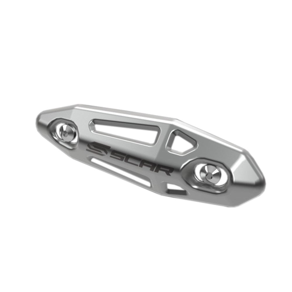 SCAR UNIVERSAL EXHAUST HEAT PROTECTOR FOR 4 STROKES STAINLESS STEEL