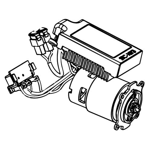 STACYC S/P - 18EDRIVE - R/MENT MOTOR/ESC COMBO