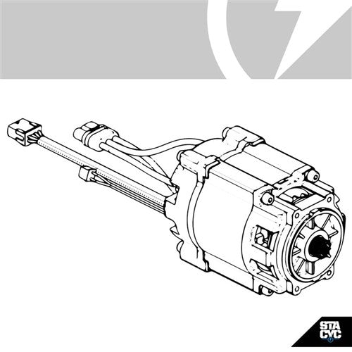 STACYC S/P - UNI 18/20E - R/MENT MOTOR ONLY