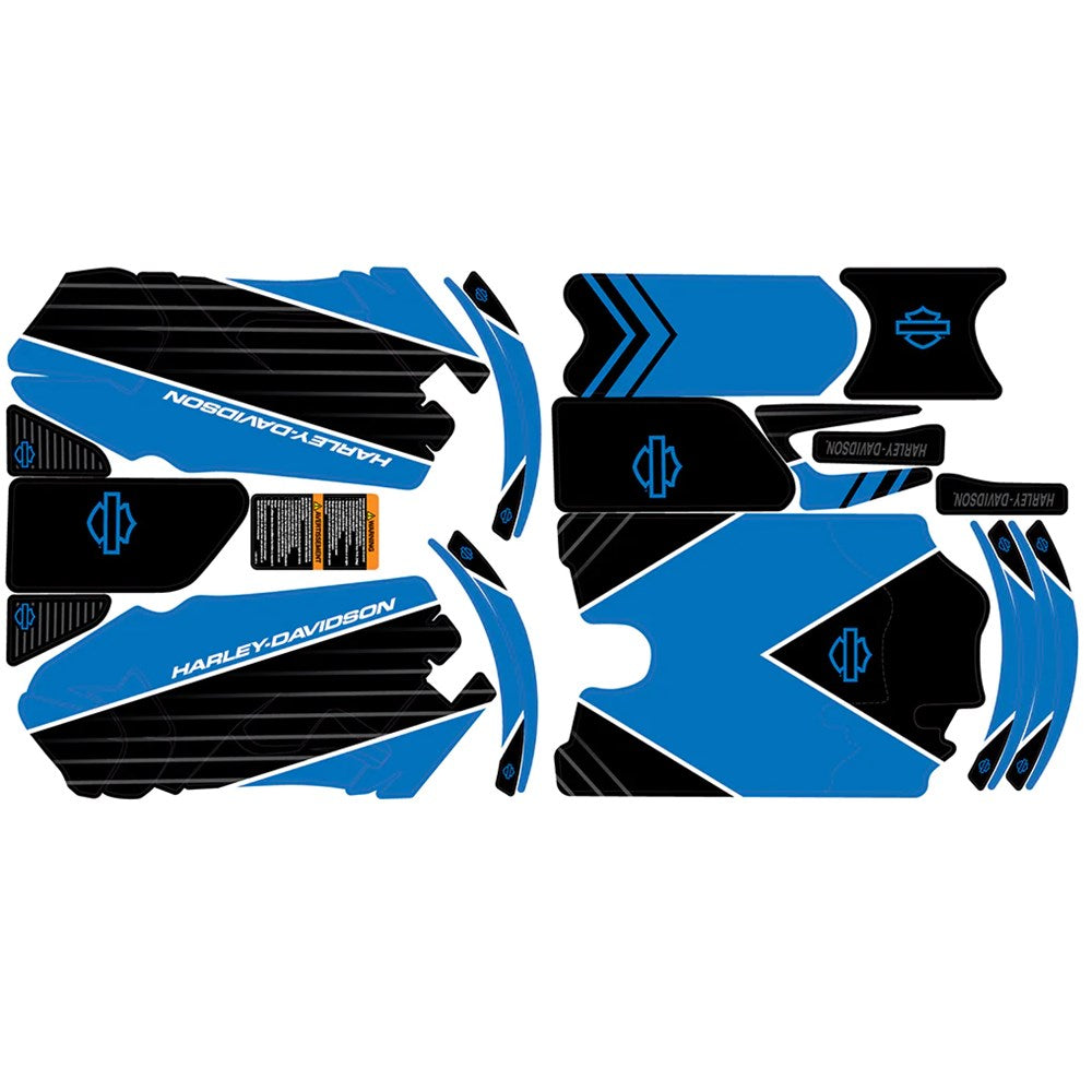 STACYC ACC (12e) GRAPHICS - GRAPHICS KIT HD NO.1 BLUE
