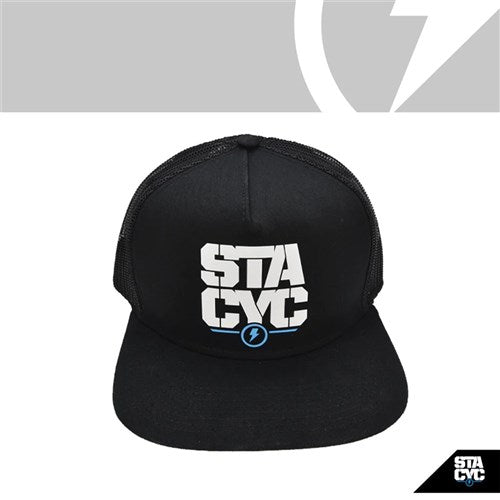 STACYC MERCH - HAT TRUCKER BLACK - NI