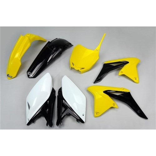 #UFO RMZ250 10-18 PLASTICS KIT (2013 OEM) (WILL BECOME SUKIT415FE999)