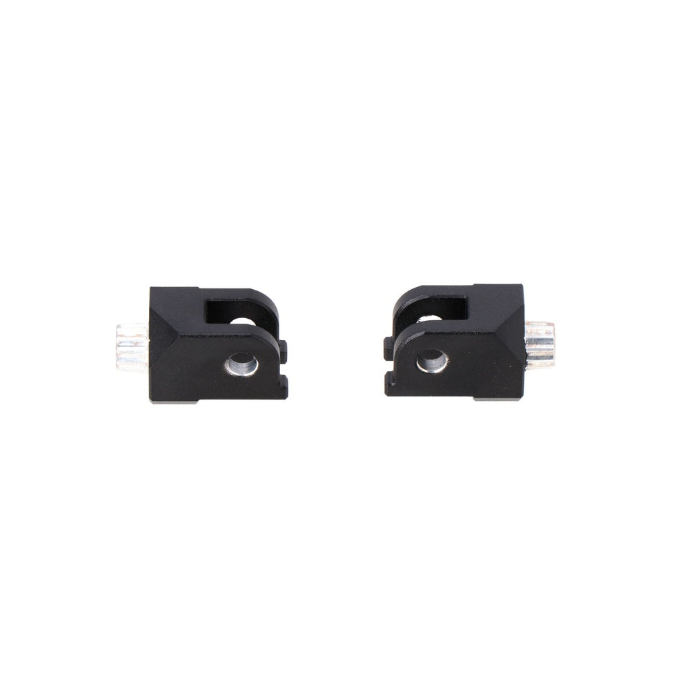 Mounting kit for EVO footrest.Black. Honda / BMW / Triumph / Voge - models.(FRS.01.112.80401/B)