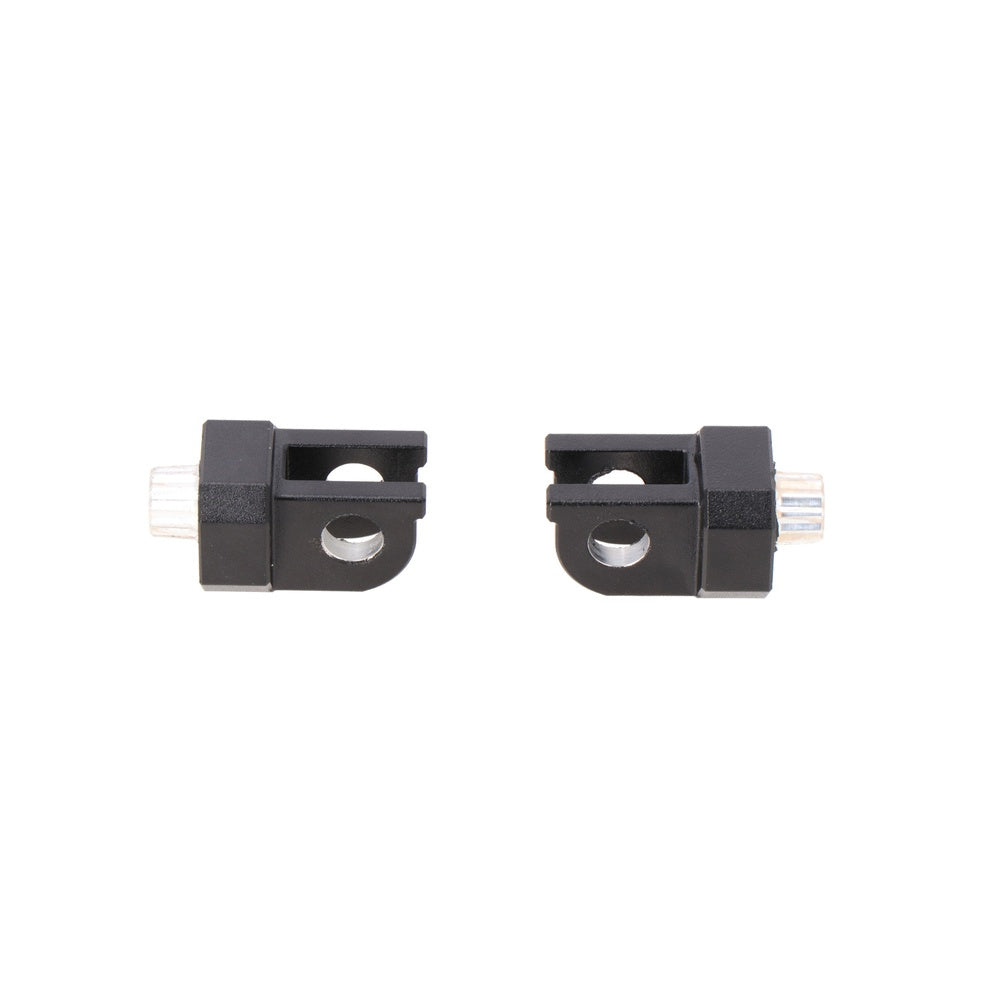 Mounting kit for EVO footrest.Black. Kawasaki models.(FRS.08.112.80102/B)