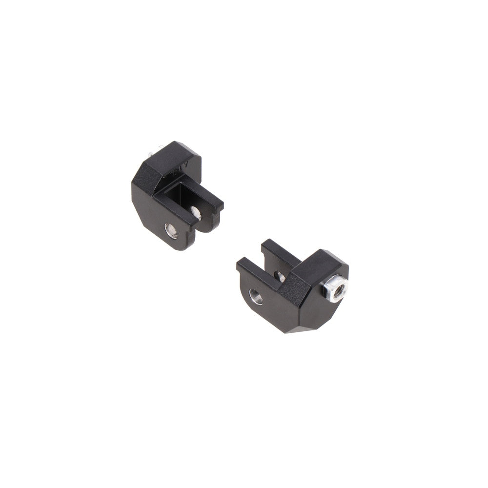 Mounting kit for ION footrest.Black. BMW, Honda, Kawasaki, KTM, Suzuki, Moto-Guzzi, Benelli and Moto Morini models.(FRS.17.011.80001/B)