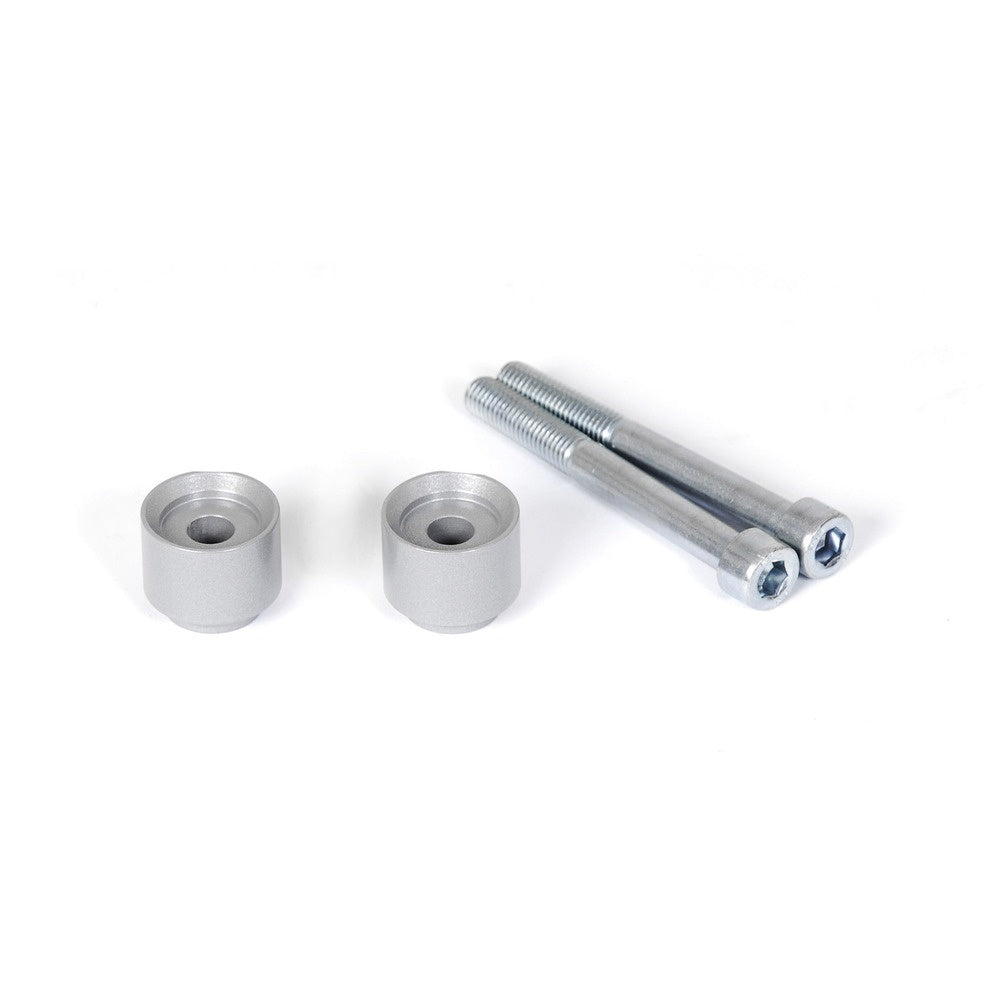 Bar riser. H=20 mm. Silver. BMW F 650/700 GS, F800GS/Adv. (LEH.07.039.118/20/S)