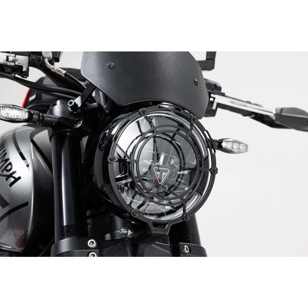 Headlight guard. Grille. Black. Triumph Trident 660 (21-). (LPS.11.842.10000/B)