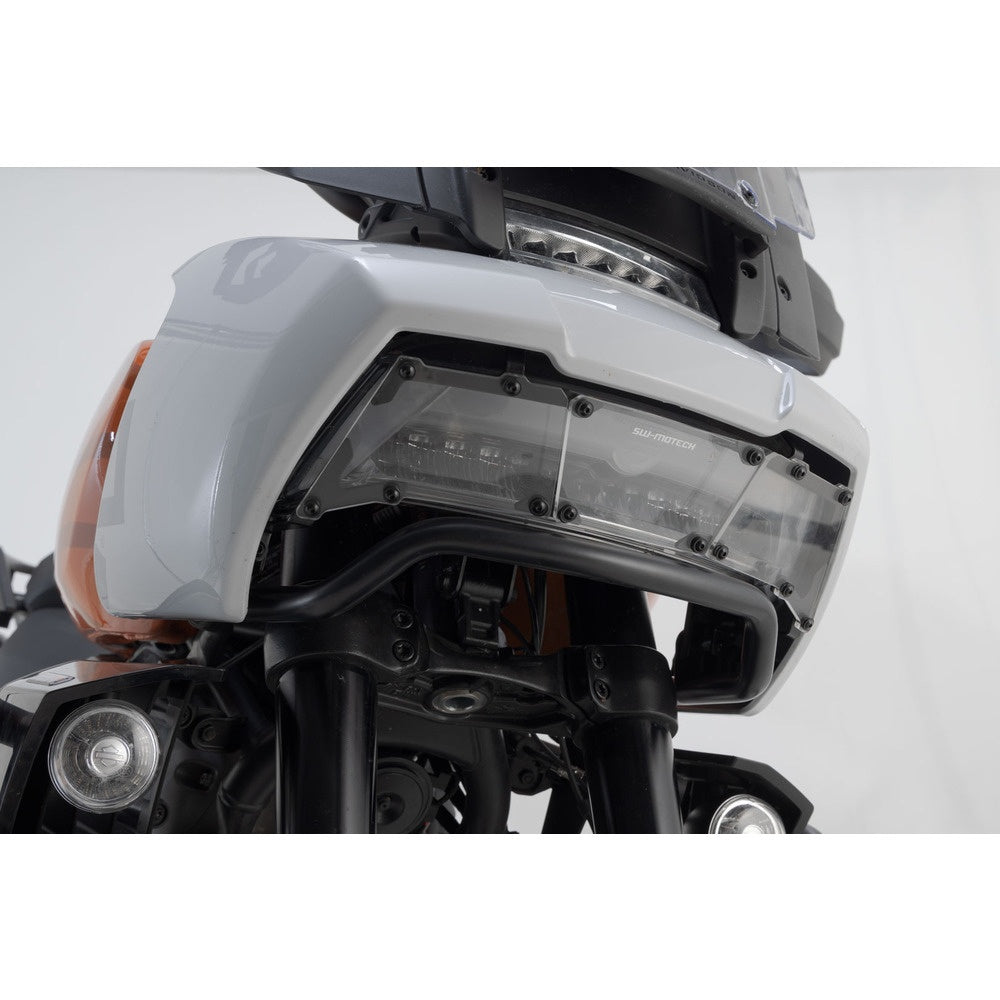 Headlight guard.Bracket with PVC panel.  H-D Pan America (21-).(LPS.18.911.10000/B)