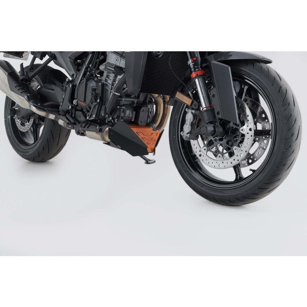 Front spoiler. Orange/Black. KTM 990 Duke (23-). (MSS.04.994.10000)