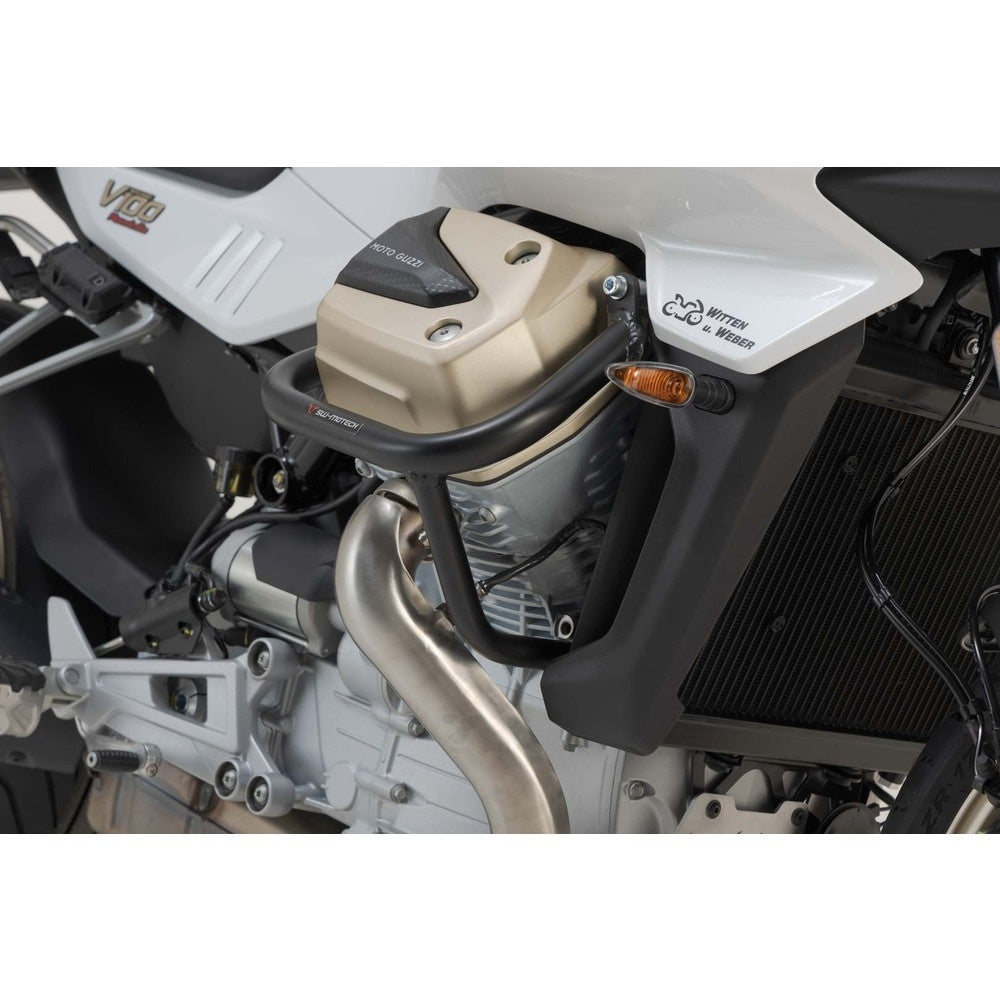 Crash bar. Black. Moto Guzzi V100 Mandello/S (22-). (SBL.17.038.10000/B)