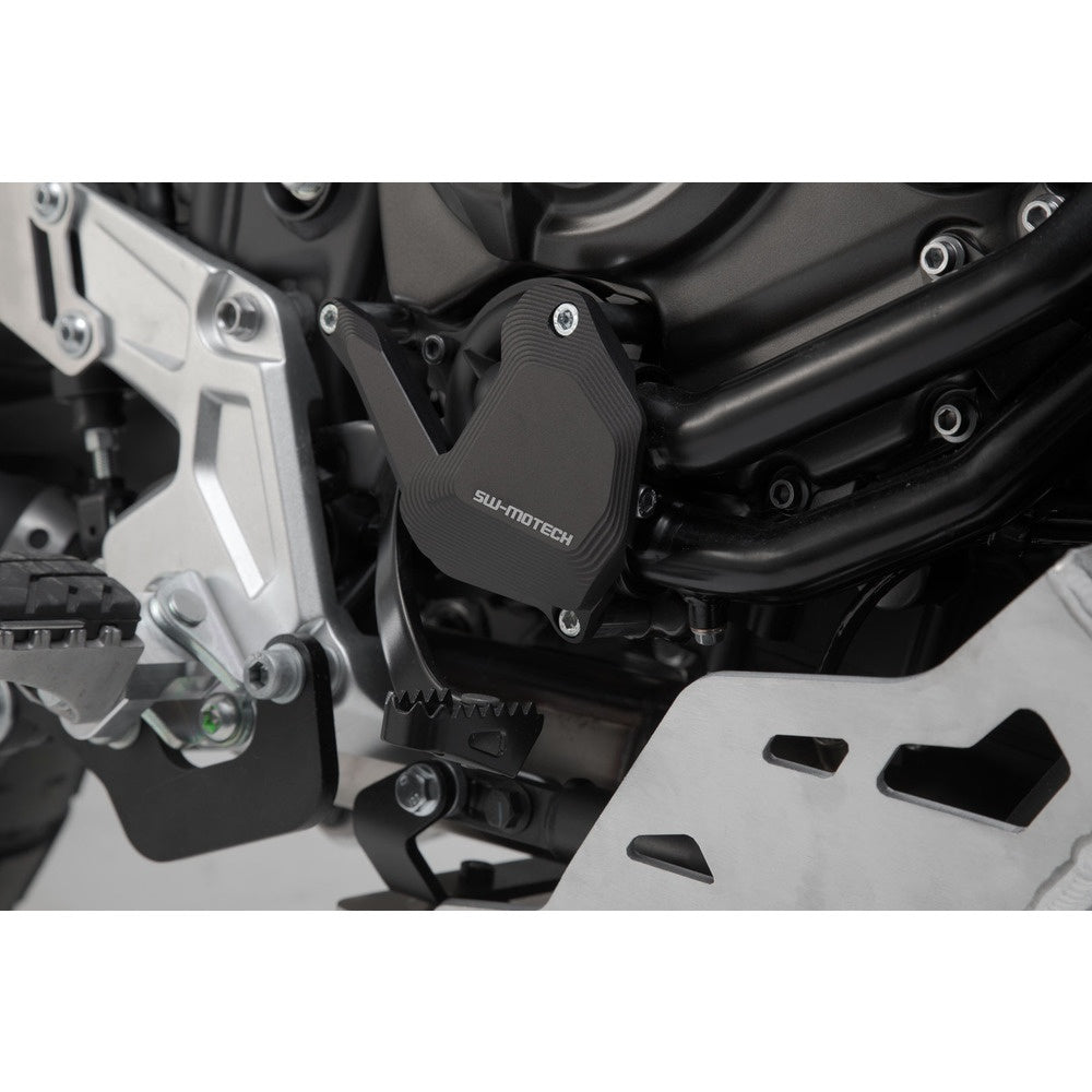 Water pump protection. Silver/black. Yamaha Tenere 700 models (19-). (SCT.06.799.10000)