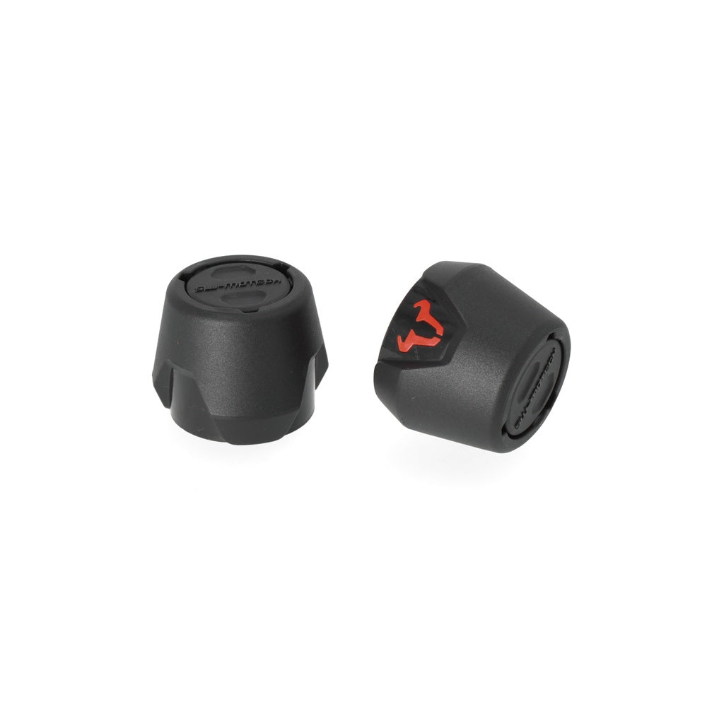 Slider set for front axle. Black. Yamaha Tracer 9 / GT (20-). (STP.06.176.11100/B)