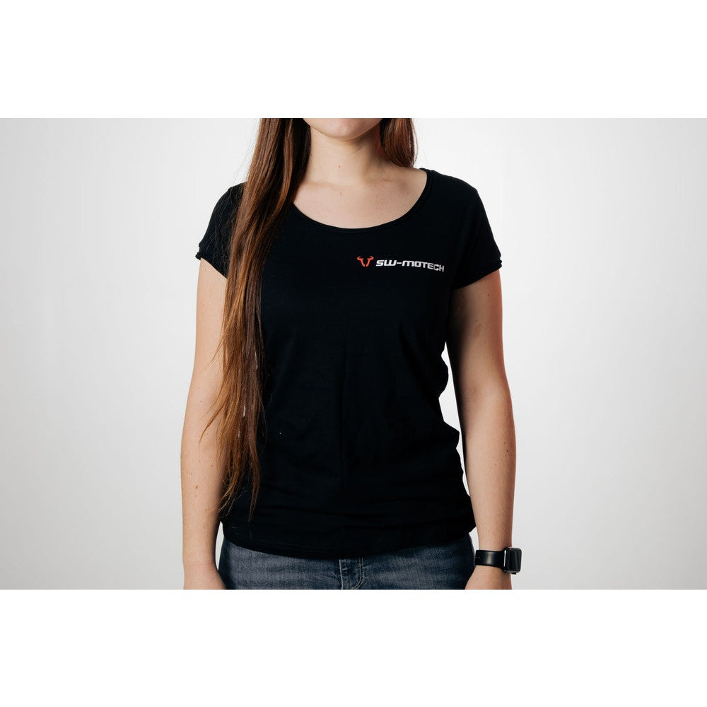 T-Shirt. Core Line. Black. Women. Size XL. (WER.BKL.023.XL.10002)