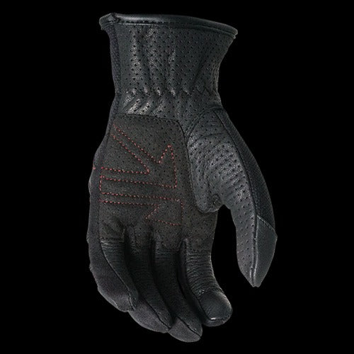 SUMMER LADIES VENTED GLOVE BLACK