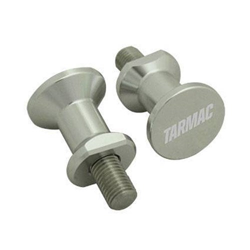 TARMAC PICK-UP KNOBS 10mmx1.25 SILVER KAWA MOST 06& LATER INCL NINJA250/300 ZX10 ZX6R ETC