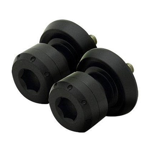 TARMAC PICK-UP KNOB/SLIDER 10mmx1.25 BLACK KAWA MOST 06& LATER INCL NINJA250/300 ZX10 ZX6R