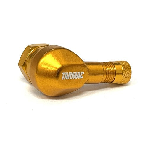 TARMAC TUBELESS VALVE ALLOY 11.3mm GOLD (PAIR)