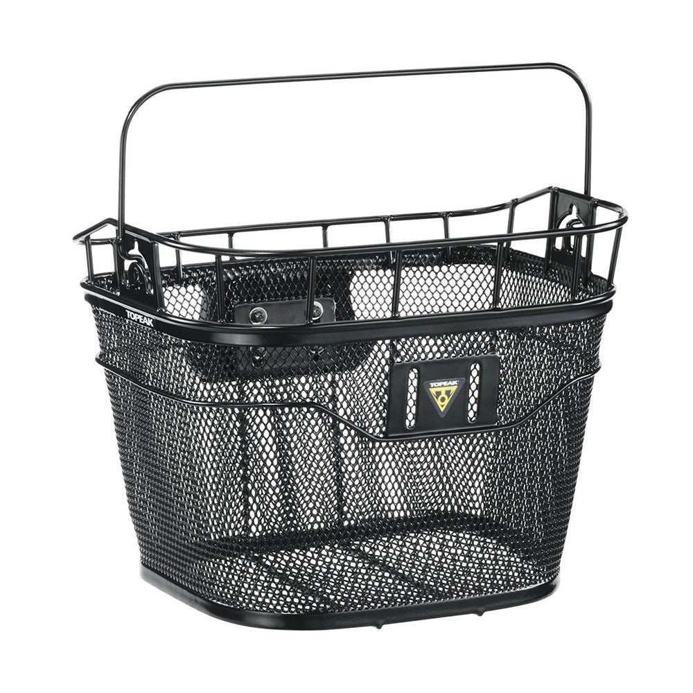 TOPEAK BASKET FRONT W/FIXER 3E BLACK