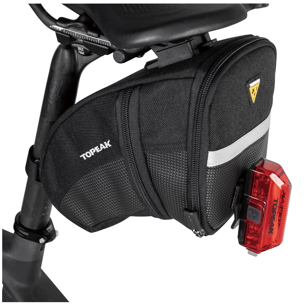 TOPEAK AERO WEDGE PACK W/ FIXER F25 (LG)