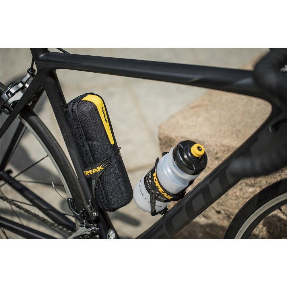 TOPEAK CAGEPACK XL BLACK W/YELLOW STRAP #