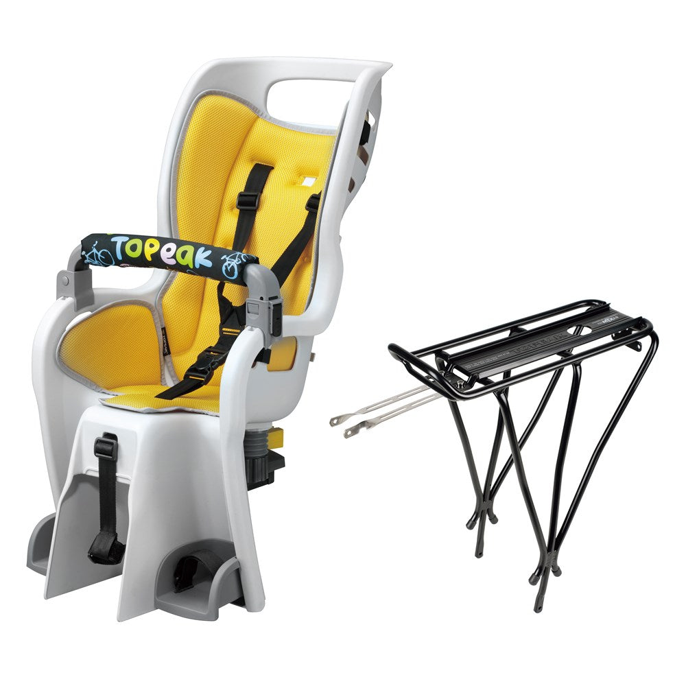 TOPEAK BABYSEAT II W/RACK FOR 26-700C (NON-DISC MOUNT)