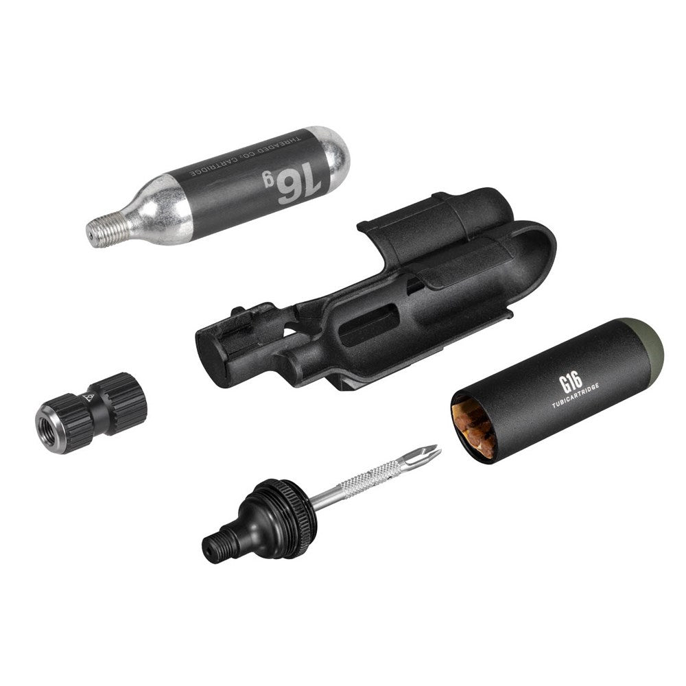 TOPEAK TUBIMASTER GX DF W/1PC 16G CO2