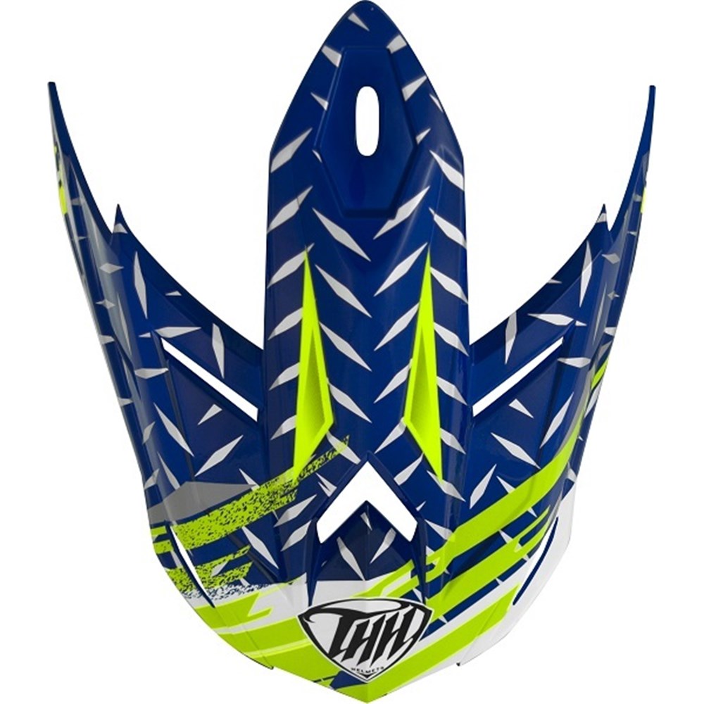 THH T710X YOUTH ASSAULT MATT BLU/YEL (XL) [ONC01] #