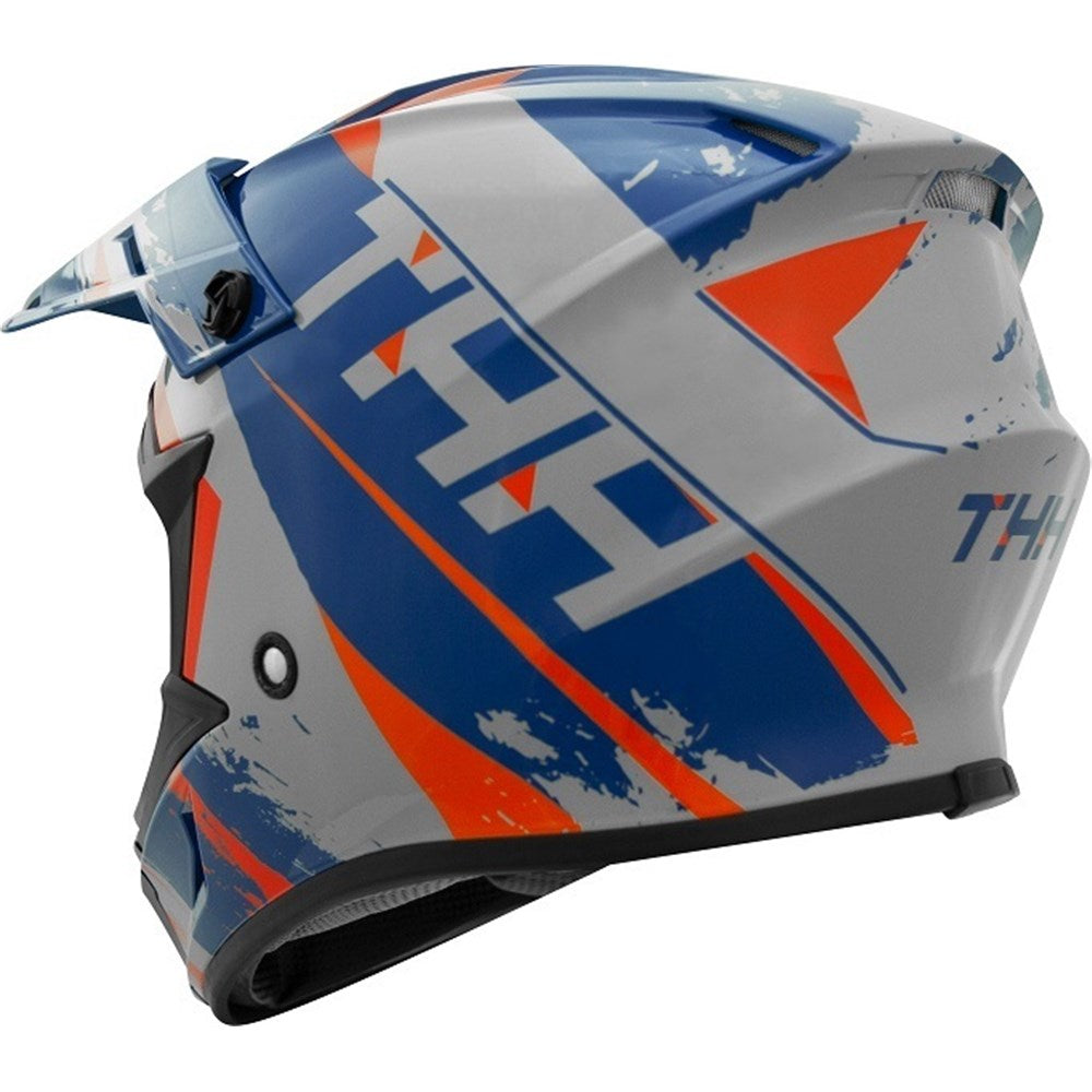 THH T710X RAGE MATT BLU/ORG (2XL) [ONC01] #