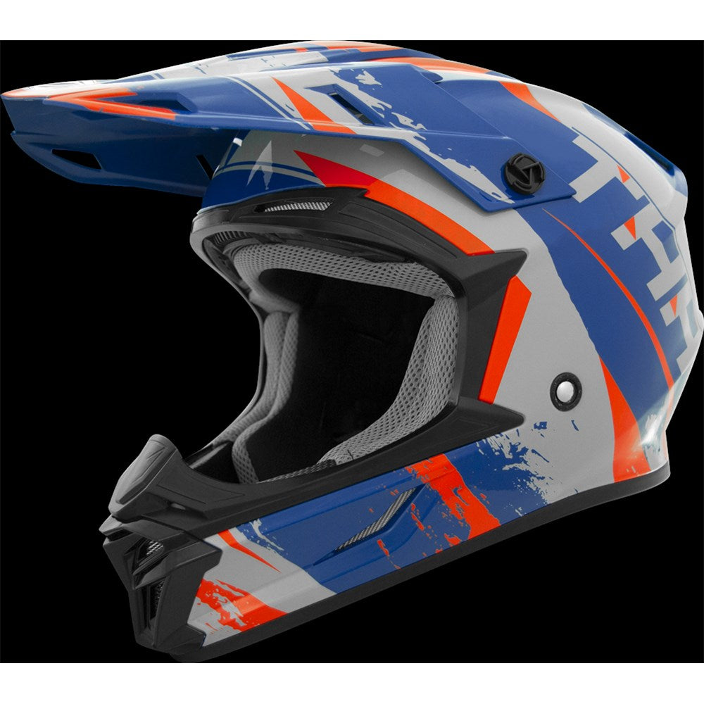 THH T710X YOUTH RAGE MATT BLU/ORG (MD) [ONC01] #