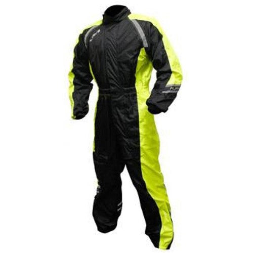 RJAYS TEMPEST SUIT BLK/HI VIZ (XS)