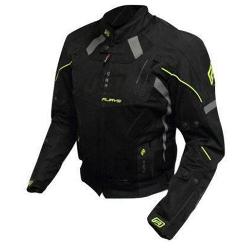 #RJAYS OCTANE III JKT MENS BLK/HI-VIZ (XS)