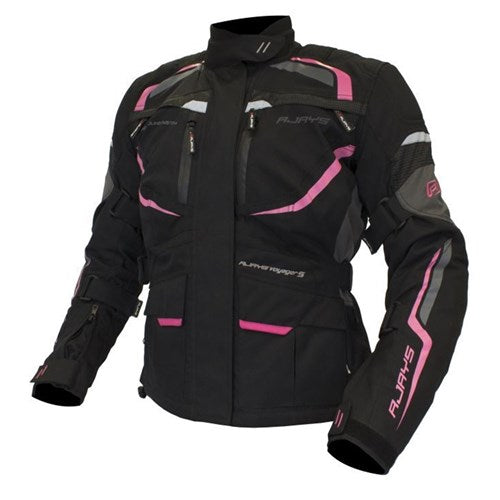 #RJAYS VOYAGER V JKT LADIES BLK/PNK (D2XL)