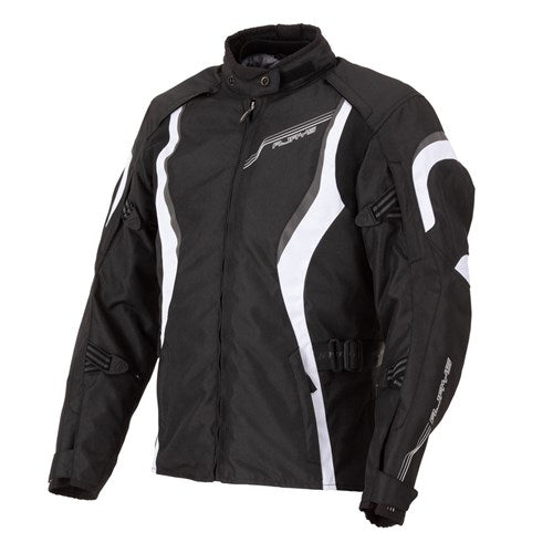 RJAYS ATHENA JKT BLK/WHT LADIES (20)