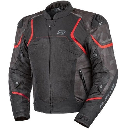 RJAYS PACE AIRFLOW JKT BLK/NIGHT OPS CAMO (MD)