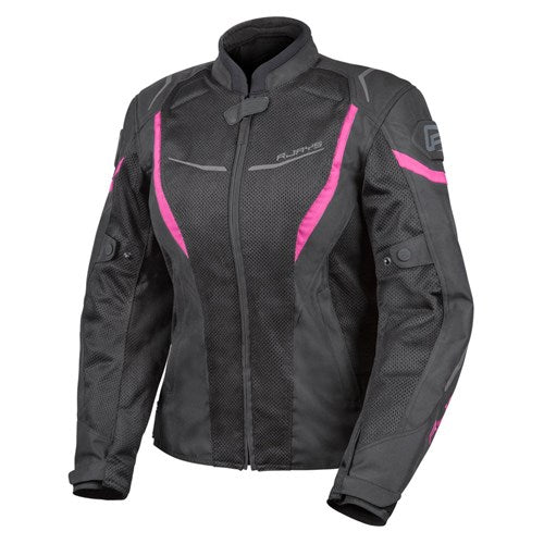 RJAYS SWIFT III JKT LADIES BLK/PNK (08)