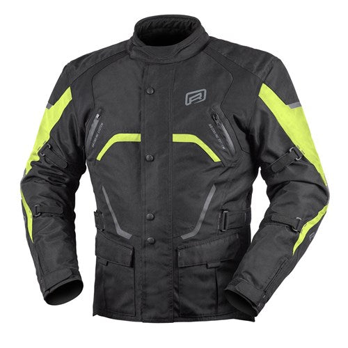 RJAYS VOYAGER 6 JKT MENS BLK/HI VIZ (XS)