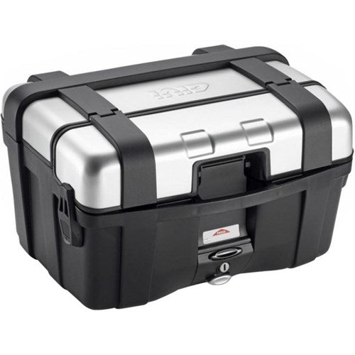 GIVI TREKKER 46L TOPCASE/PANNIER SILVER (SINGLE) MONOKEY