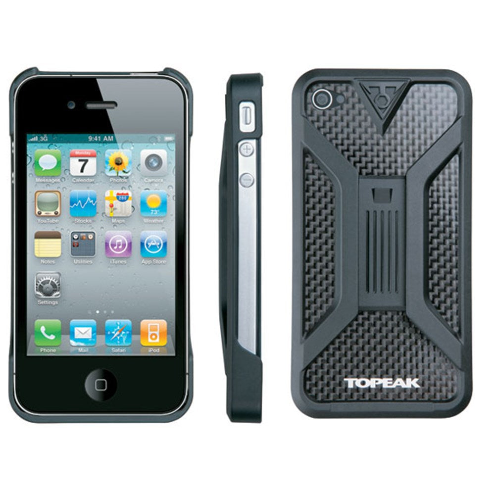 TOPEAK RIDECASE II FOR IPHONE 4/4S BLACK #