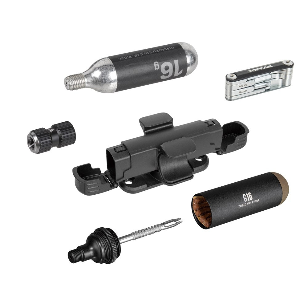 TOPEAK TUBIMASTER GXT BOLT-ON W/1PC 16G CO2 # [ONC01] #